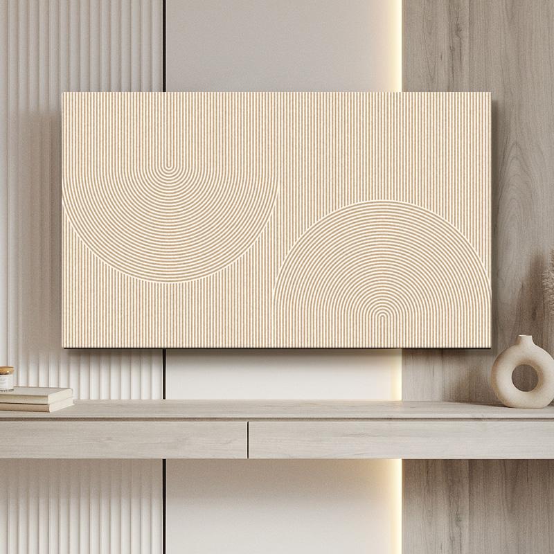 Minimalist Line Elastic TV Decorative Covers LCD Screen Anti Slip Cover Environment protection  Moisture-proof Television Sheath