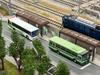The Bus Collection Bus Collection Tono Railway 80th Anniversary Set of 3 Diorama Supplies