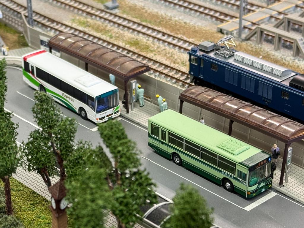 The Bus Collection Bus Collection Tono Railway 80th Anniversary Set of 3 Diorama Supplies
