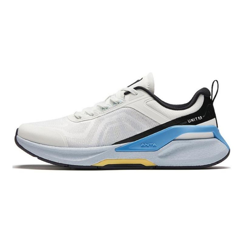 Anta Men Training Series Ranlian Cushioning Low Training Shoes White Black Blue 112427788-2 40