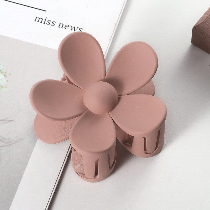 Roztomilá květinová sponka do vlasů v korejském stylu pro drdol nebo culík
