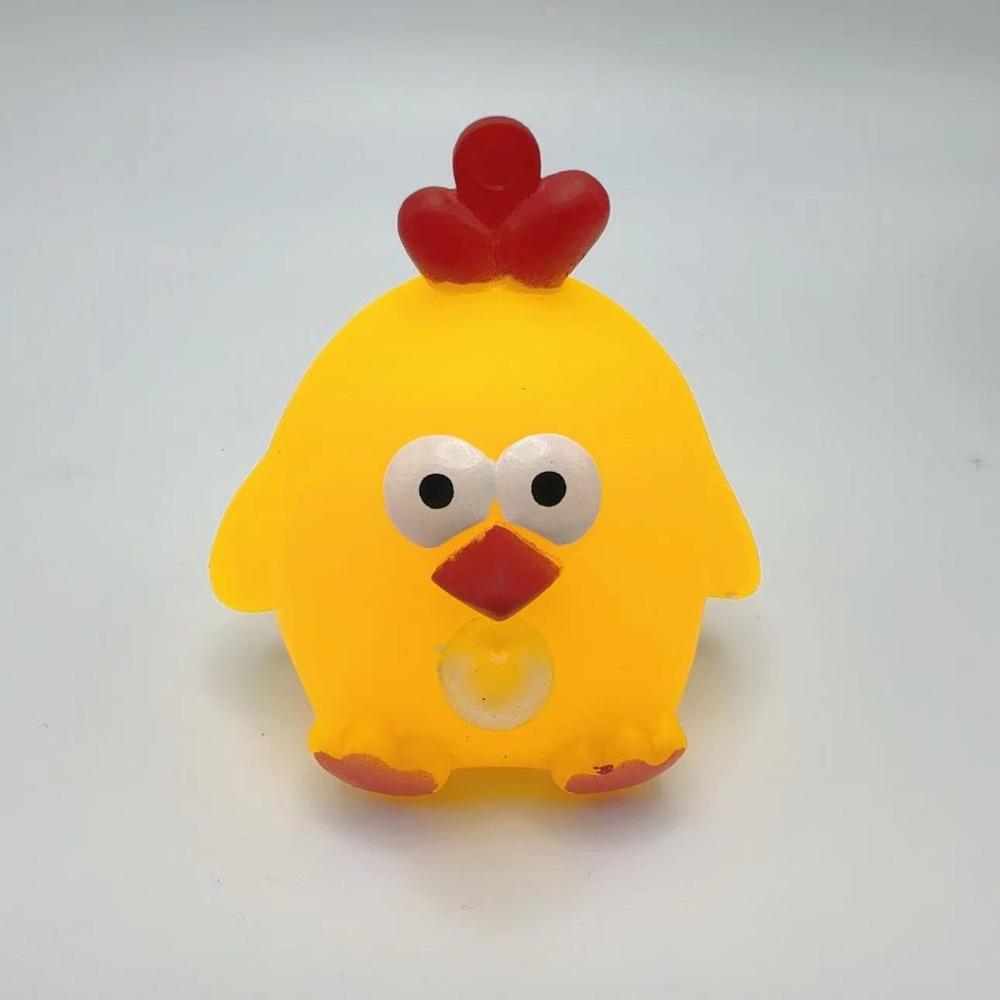 Yellow Chicken Squeeze Toys Pinch Kneading Cartoon Knead Toy Squeeze Balls Pinch Toys  Baby Game