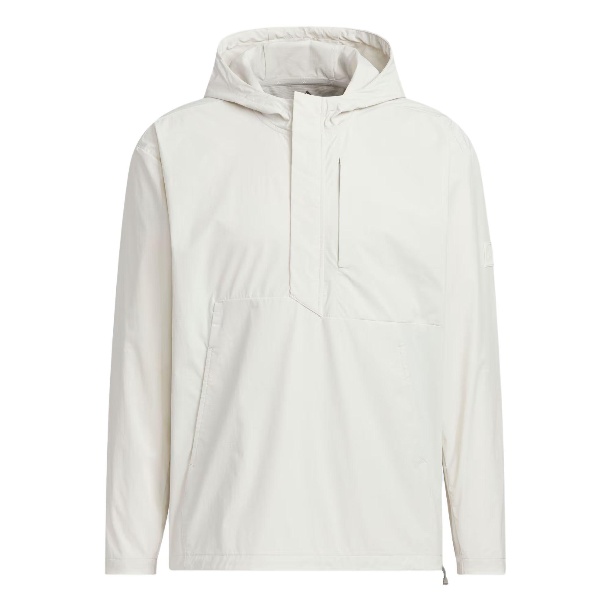 Adidas Club Consumer Anorak Solid Color Hooded Long Sleeve Golf Shirt Men tops KD0915 S