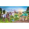 PLAYMOBIL 71356 3 Morgan, Quarter Horse and Shagya Horses, Horses of Waterfall, 28 Pieces, From 5 Years