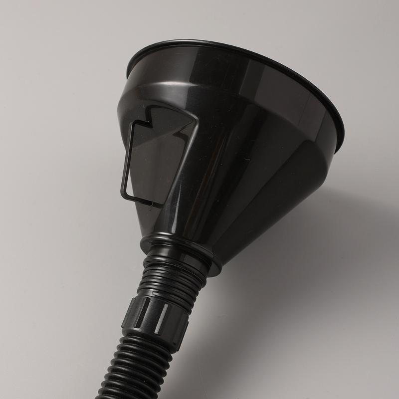 3 Pièces/ Ensemble Entonnoir à Carburant Automobile Flexible Multi-Calibre, Ensemble d'Entonnoirs en Plastique à Long Col pour Remplissage d'Huile de Voiture Moto Essence