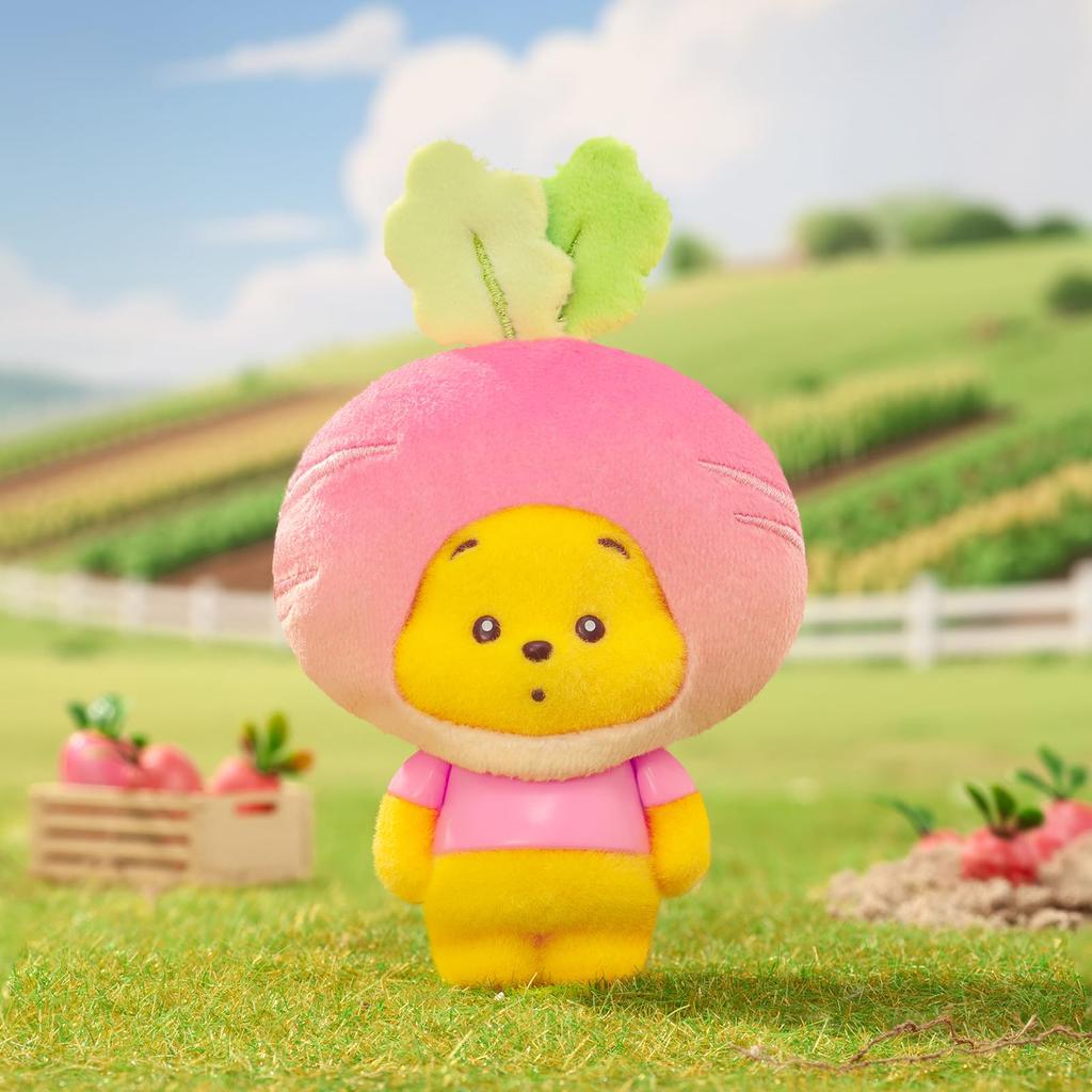 TOP SPIELZEUG Disney Winnie Puuh Plüsch Anhänger Serie Gachapon Blind Box Figur Plastikmodell Premium Weich-Vinyl Spielzeug Geburtstagsgeschenk Winnie Puuh