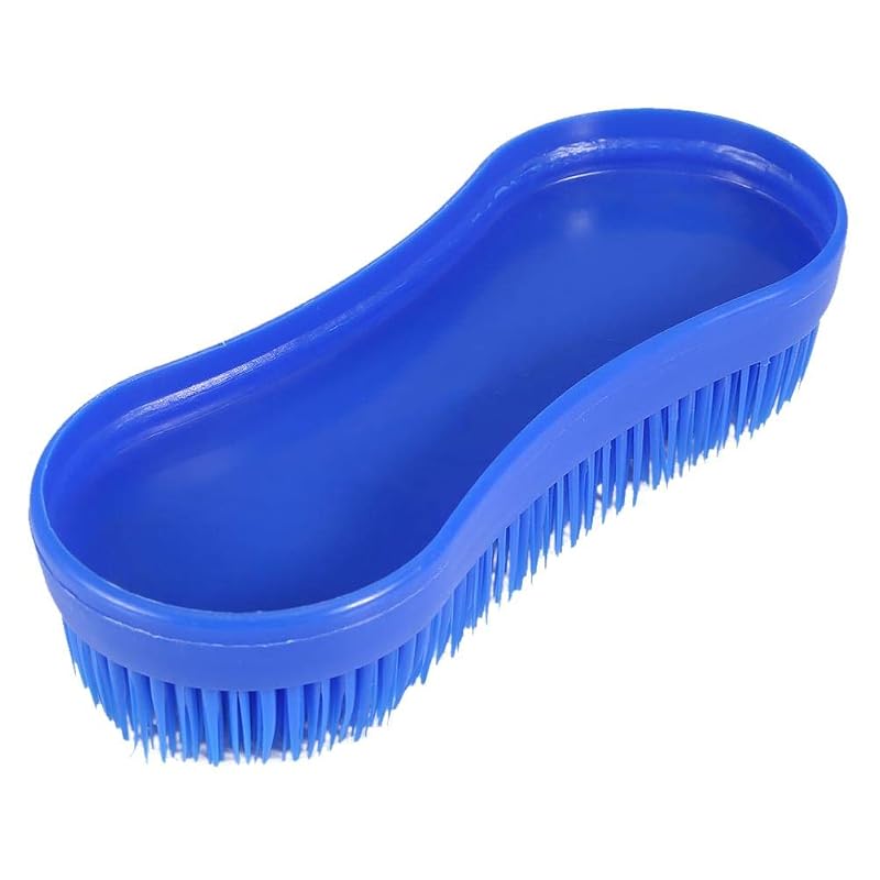 Horse Grooming Brush Cleaning Brush Soft Touch Riding Massage Too Professional Horse Curry Comb Horse Care Pony Comfort