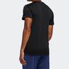 adidas Casual Sports Round-neck Short-sleeve Tee Men Black Men's FL4309