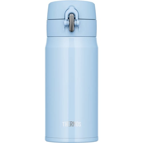 Thermos Water Bottle Vacuum Insulated Mobile Mug 350ml Light Blue JOH-350 LB