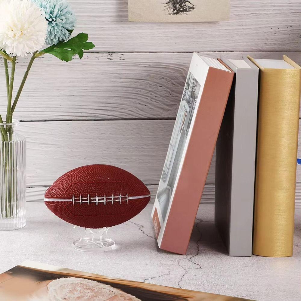 Acrylic Basketball Stand Display Transparent Golf Balls Holder Baseball Display Rack  For Memorable