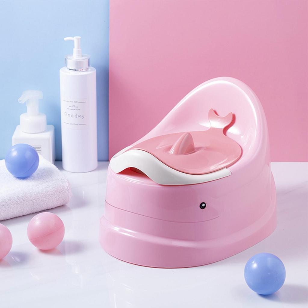 1pc Portable Toddler Potty Baby Toilet Trainer Training Toilet For Travel Stable And Safe Oval Bottom Design Non Slip Potty
