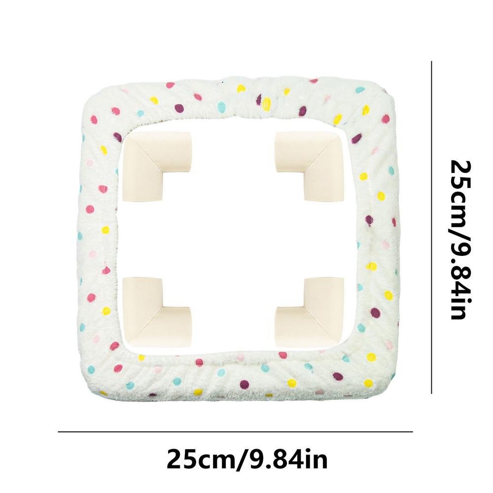Gripper Strip Frame Cover Flannel Cover For Tufting Frame Embroidery Hoop Cover With 4 Foam Anti-Collision Corners For Knitting
