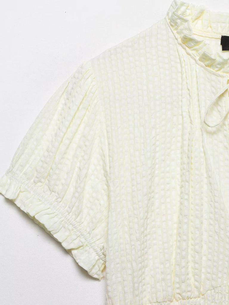 Spring 2026 Fashion: European & American Style Bow Top