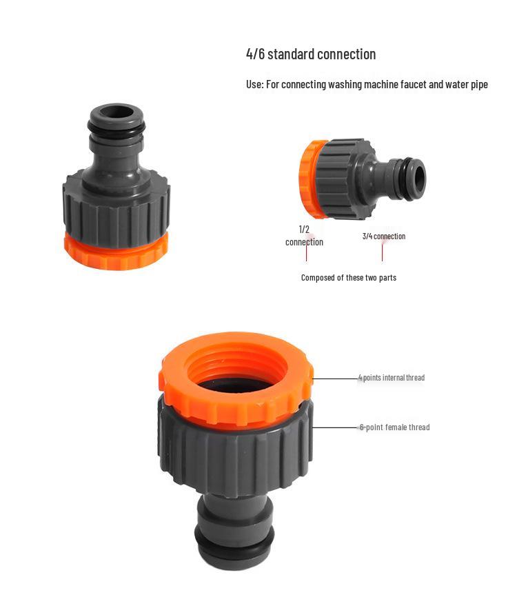 8-Function High-Pressure Garden & Car Wash Water Spray Nozzle