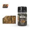 Holzwaschmittel - ak interactive - 35ml - Kunststoff - Modellbauzubehör - Braun