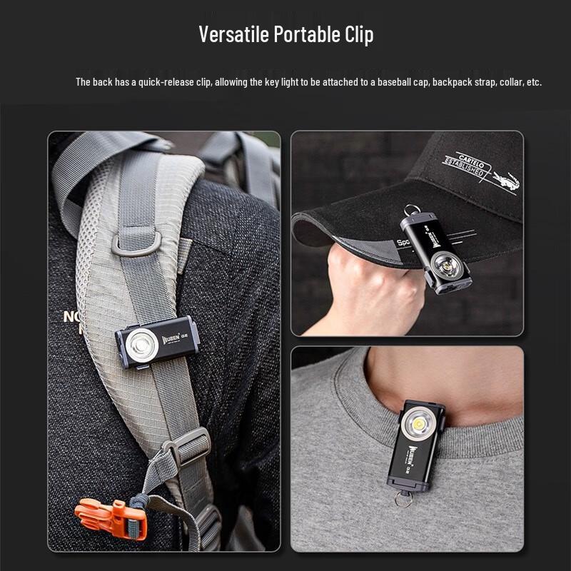 Wuben G2 Mini Rechargeable Keychain Flashlight