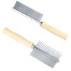 Cat Comb Stainless Steel Cat Brush Dog Hair Brush Wood Handle Pet Hair Remover Cats Comb Pet Grooming Cleaning Tools Accessories
