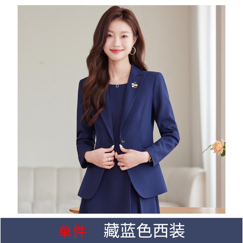 Suit Suit Women's Spring and Autumn Fashion Temperament High-end Professional Suit Formal Suit Dress Two-piece Set