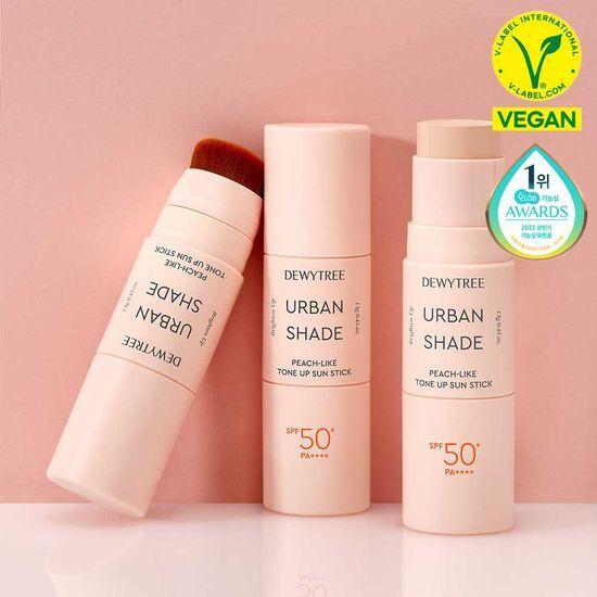 DEWYTREE Urban Shade Peach-Like Tone-Up Sun Stick 13g