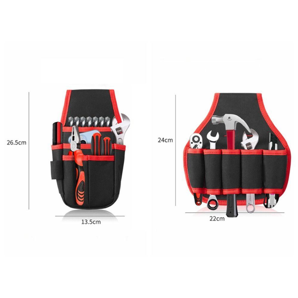 Vícekapsová ledvinka na nářadí Velkokapacitní úložná taška na nářadí Pouzdro na hardware Elektrikář