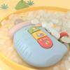 Infant Bottle Shape Teether Toy Soothing Sounds and Lullaby Machine for Early Education