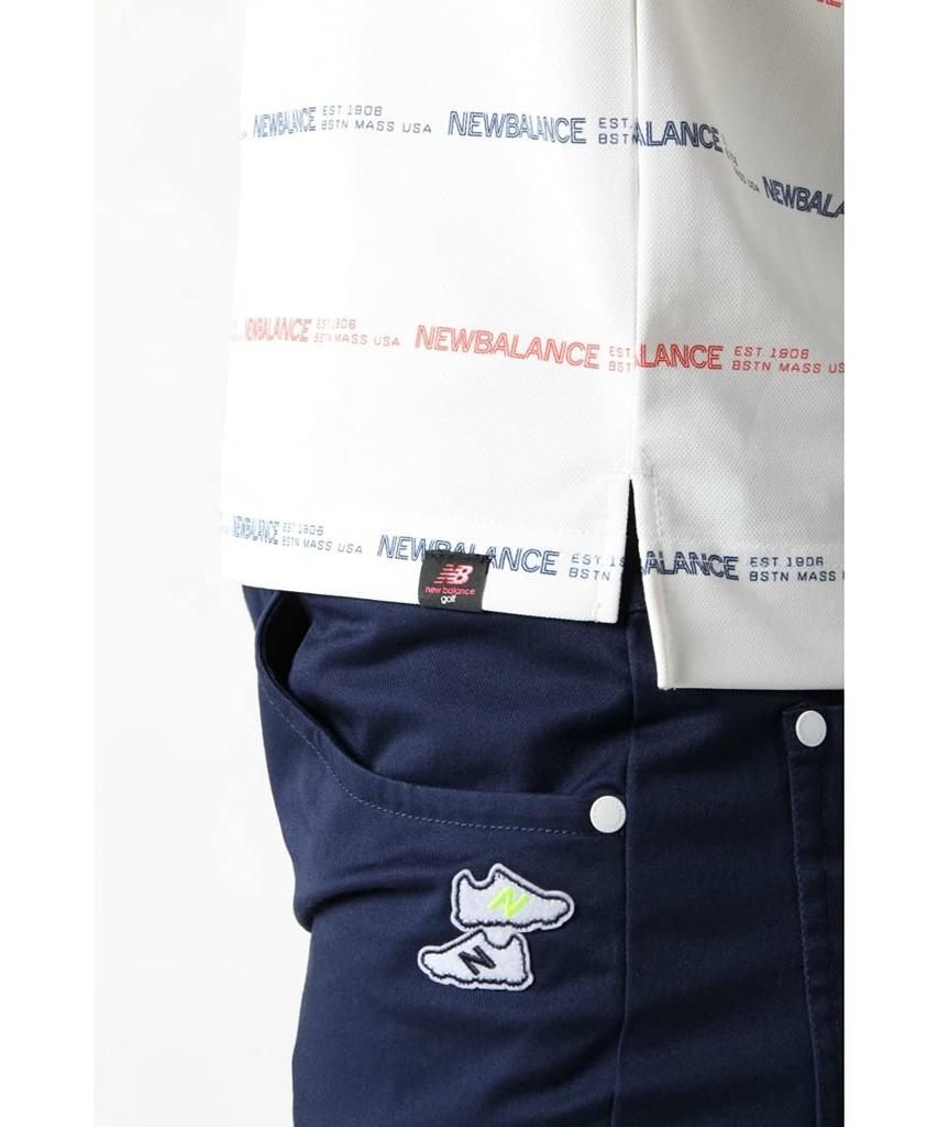 Golf Short Sleeve Polo Shirt Sweat Quick UV 2 [New Balance] (Stain Resistant, Absorbent, Drying, Protection) / Women's / 012-1168510 152_Orange [L]