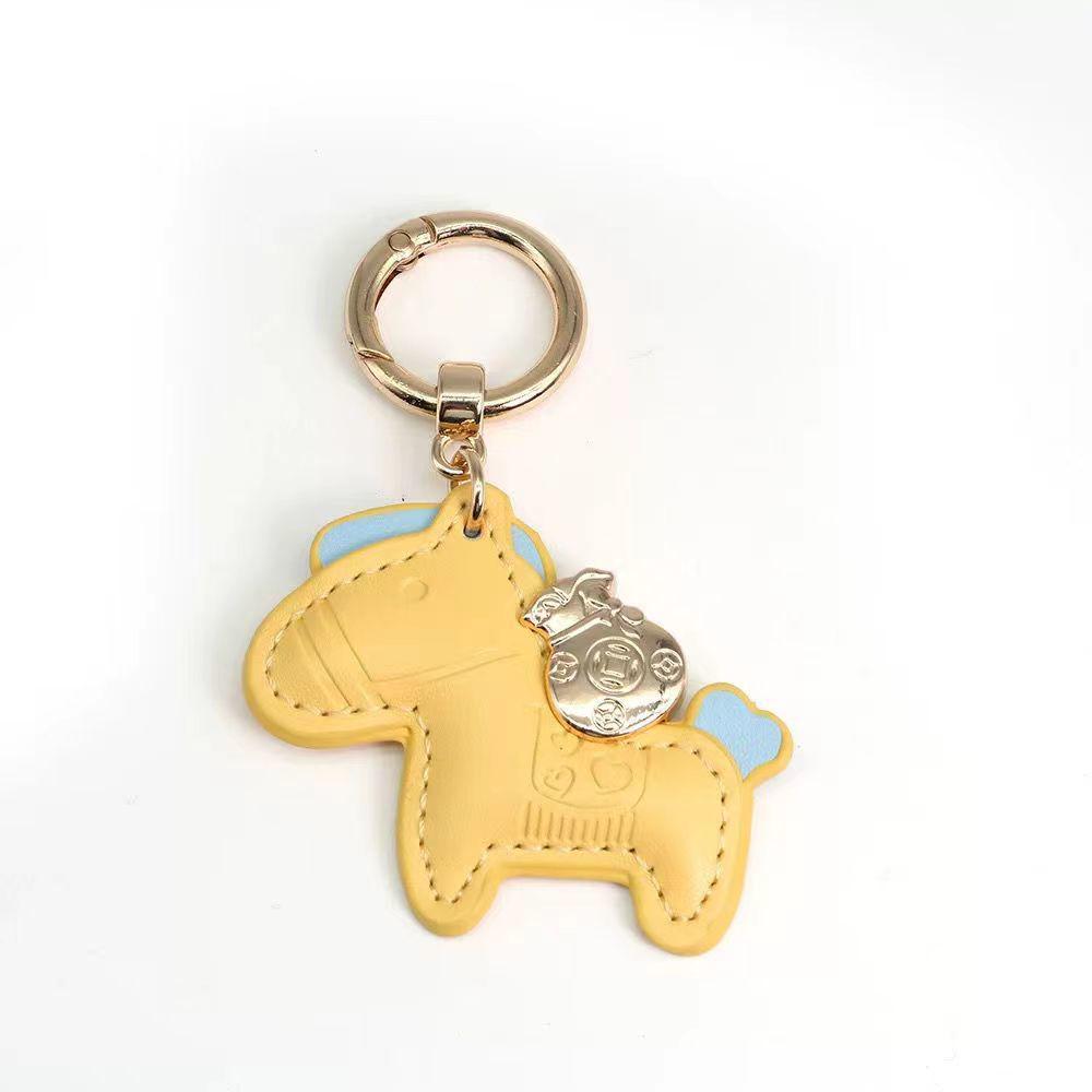 Have Money Soon Leather Keychain Pendant: Stylish and Unique Accessory for Men and Women, Ideal for Bags and Car Keys.