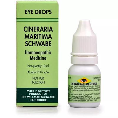 Dr Willmar Schwabe Almanya Cineraria Maritima Göz Damlası Homeopatik İlaç 10 ML