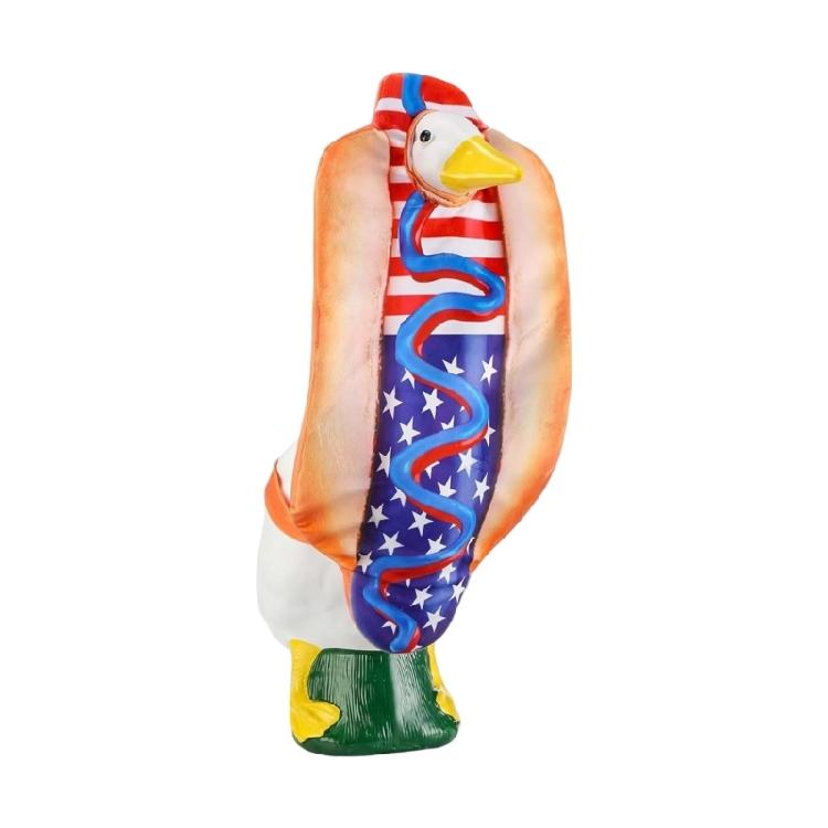 

4Th of July Geese Outfit Patriotic Lawn Porch Geese Clothes American Flag Geese Costume Independence Day Outfit 1