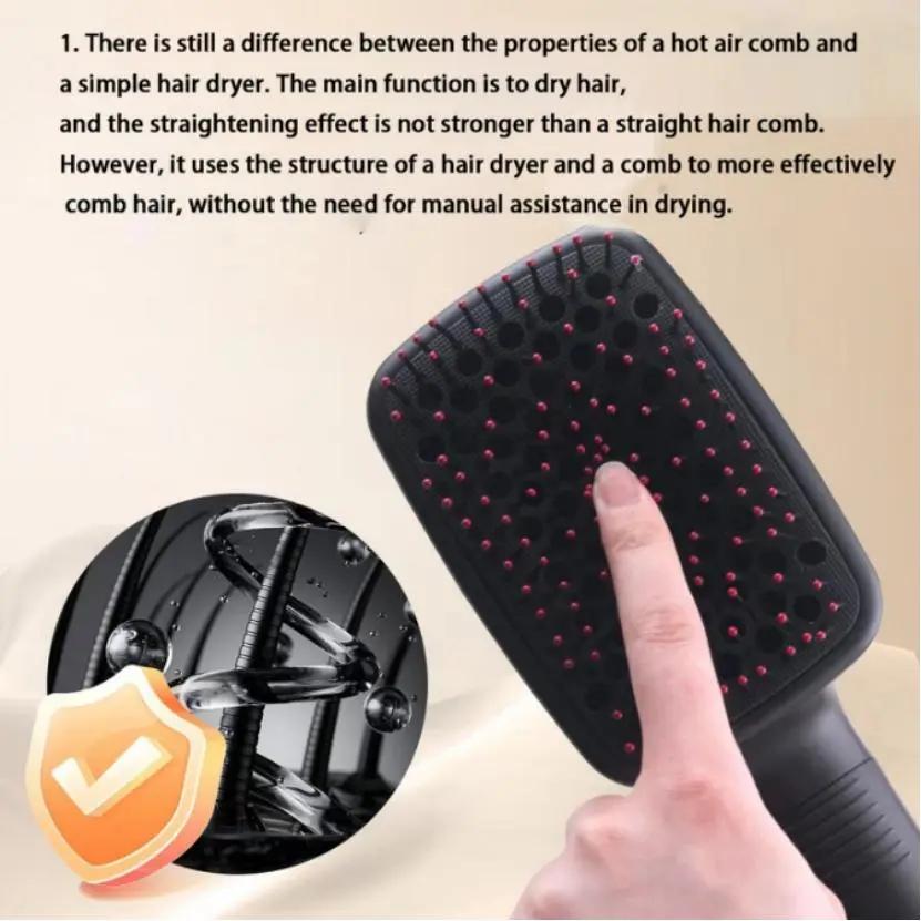 Hot Air Comb, Automatic Hair Straightener with Negative Ions, Hair Styling Tool for Home & Salon, Daily Use #TOP PICKS