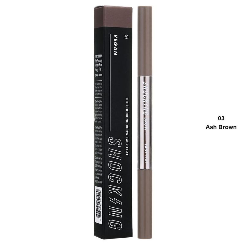 TONYMOLY - The Shocking Vegan Brow Easy Flat - 4 Colors