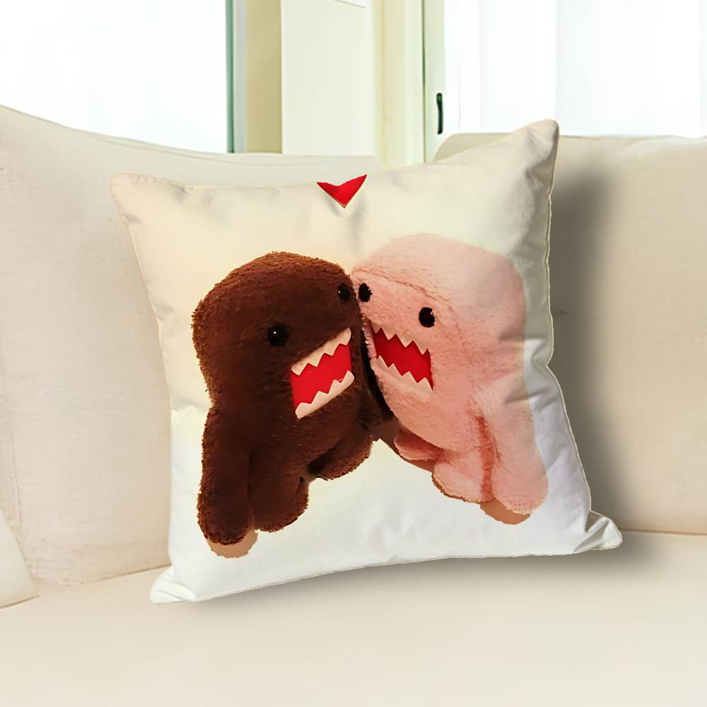 D-Domo Cute K-Kuns Various Sizes Square Pillow Case For Car Home Bedchamber Decor Custom Valentine Gift