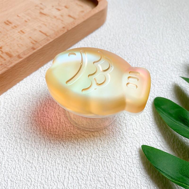 

Mobile Airbag Holder Korean Ins Niche 3D Laser Small Fish Cute Colorful Retractable Ring Buckle