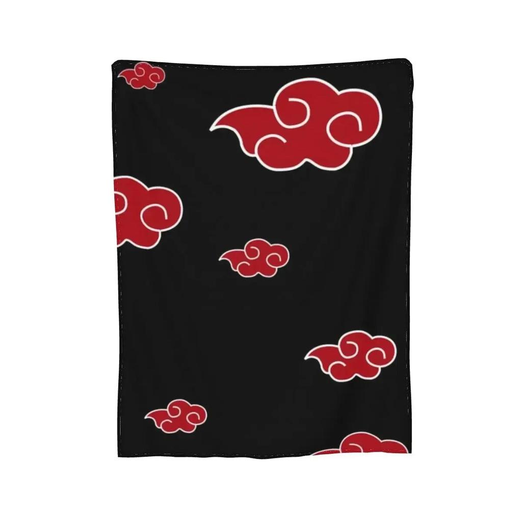 Japan Anime Blaue Wolken Akatsuki Neji Decken Weiche, warme Flanell-Überwurfdecke Bettwäsche für Bett Wohnzimmer Picknick Reise Zuhause