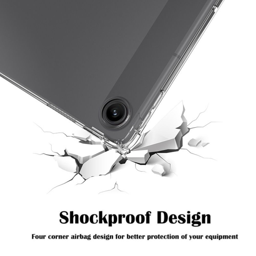 Transparente Tablet-Hülle, stoßfeste Rückseite, Schutzhülle für Lenovo Tab 10.1 2025