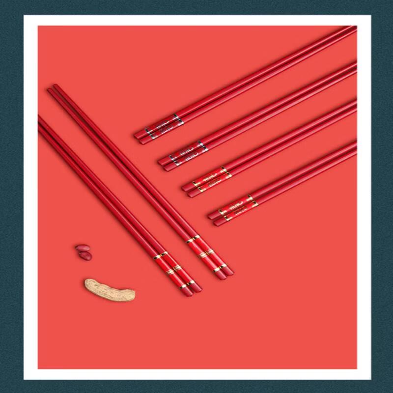 Golden Phoenix Chinese Wedding Chopstick Set