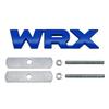 3D Car Front Grille Emblem High Quality Durable Auto Modification Sticker for WRX XV STI Outback Legacy Forester Impreza