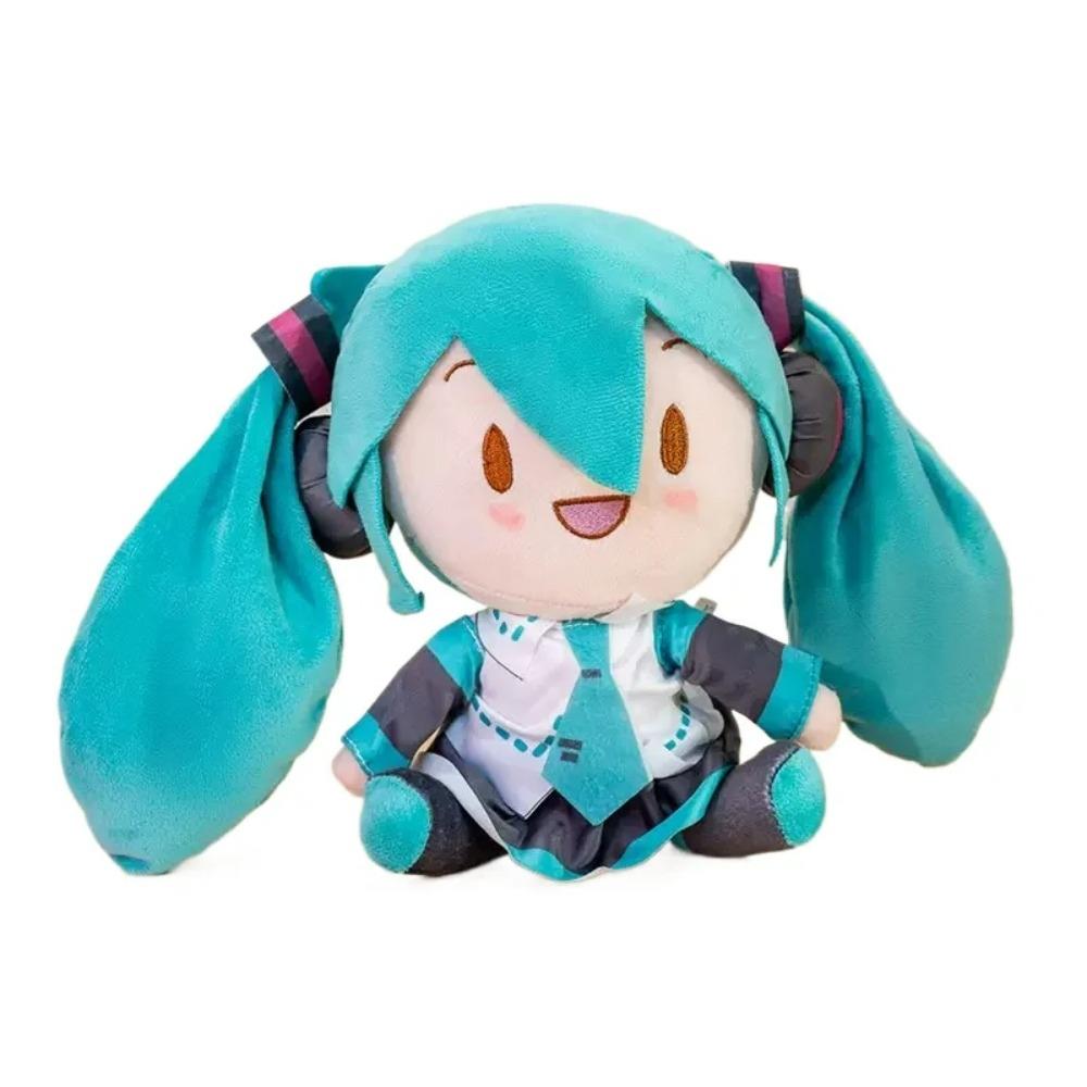 HOT SALE Hatsune Miku Fufu Plush Doll Fuwafuwa Anime Kawaii Cute Cool Toys Dolls Plush Room Car Desk Decor Birthday Gift for Fan
