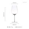 Ultra Thin Crystal Glass Goblet Sensory Oot-bellied Red Wine Glass Home Fine Stick Wine Burgundy Glass