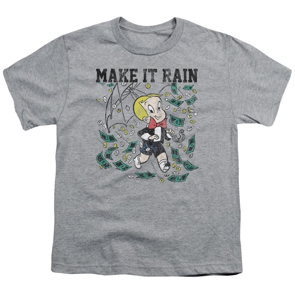 Trevco Richie Rich Make It Rain Retro Unisex T-shirt S-5XL S
