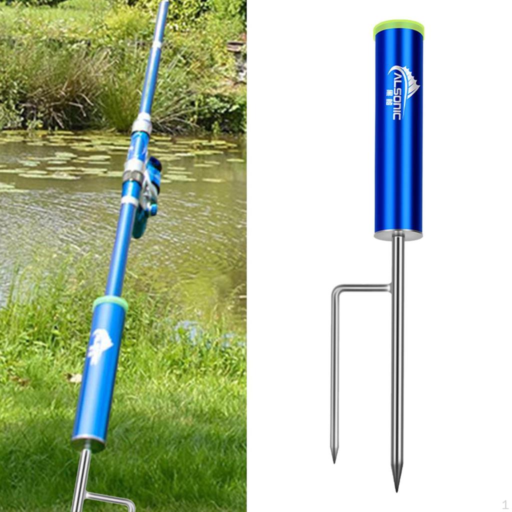 Angelrutenhalter Bodenstützständer Tragbare langlebige Stange für