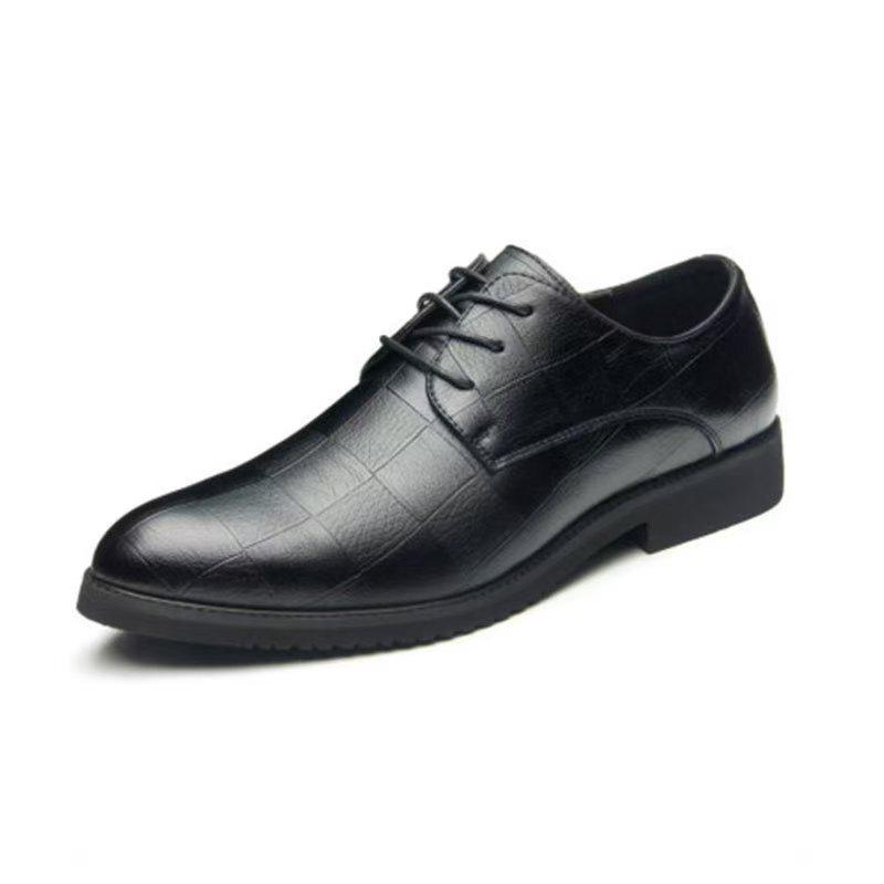 Herren Übergröße Britische Casual & Formelle Lederschuhe für Geschäft, Hochzeiten und Arbeit