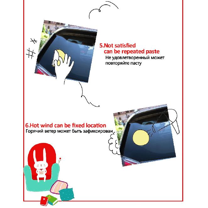 30x12cm Cat Follow Lady Cute Auto Stickers Sticker Car Windows Motorbike Bumper Laptop Decor Vinyl Decal Car Accessories