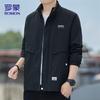 ROMON Men's Casual Windproof Workwear Jacket