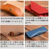 ENTRAMBI Eyeglass Tochigi Genuine Made In and Green Case, Leather, Leather, Stylish, Japan, Men's Women's, Gift,