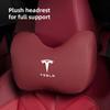 Appui-tête de siège auto Mousse à mémoire de forme Confort Oreiller pour le cou Accessoires Pour Tesla Model 3 Y S X Cybertruck Juguete Roadster Bobine Bonina