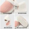 Bag Heel Cotton Slippers Winter Couple Indoor Home Home Winter Plush Warm Cotton Shoes Winter