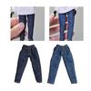 Trendy Jeans Pants 1/12 Scale Miniature Clothing for Action Figures Unisex Cotton Trousers for Doll Collectors Dress Up