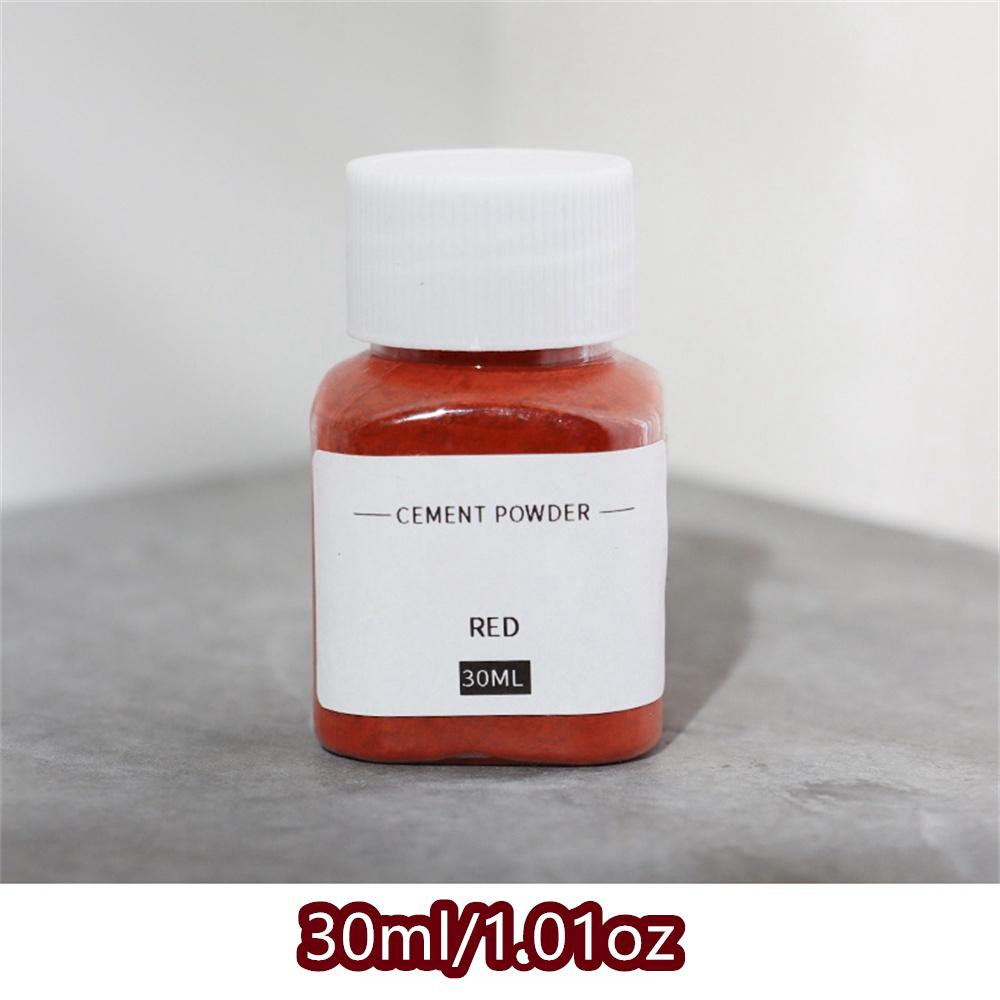 30ml/Jar Cement Powder Gypsum Plaster Pigment Coloring Dye DIY Handmade Concrete Cement Plaster Mold Jewelry Makeinig Tools