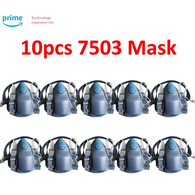 7503  Chemical Respirator Protective Mask Industrial Paint Spray Can Matched with 6000 Filter Anti Organic Gas